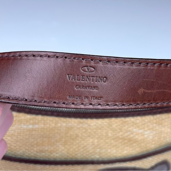 Rare Valentino Garavani Raffia Shoulder Bag - Picture 6 of 10